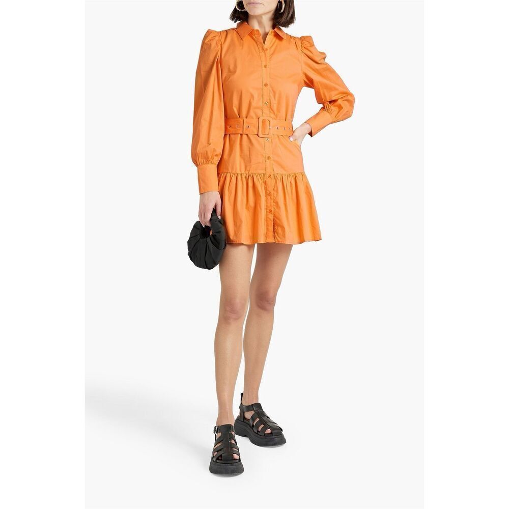 Walter Baker Mini Cotton Shirt Dress Size